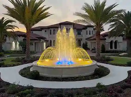 Spray Rings can turn your fountain into a show.